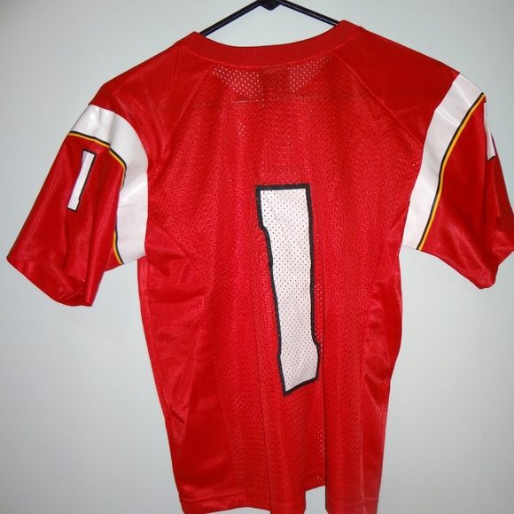 NIKE  #1 MARYLAND FOOTBALL JERSEY SMALL - Picture 4 of 4